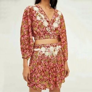 Free‎ People Nyomi Embroidered Set